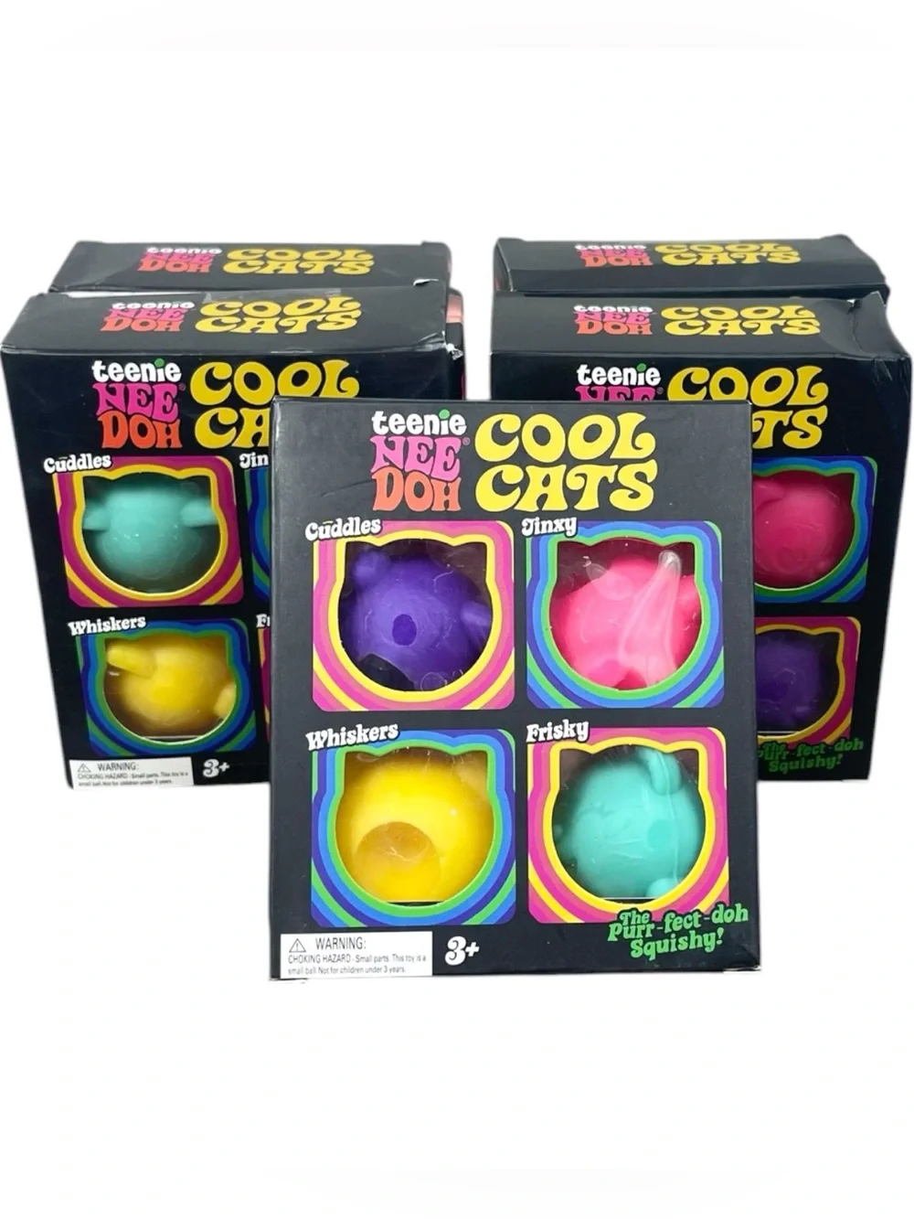 Assorted Cat Silicone Squishies